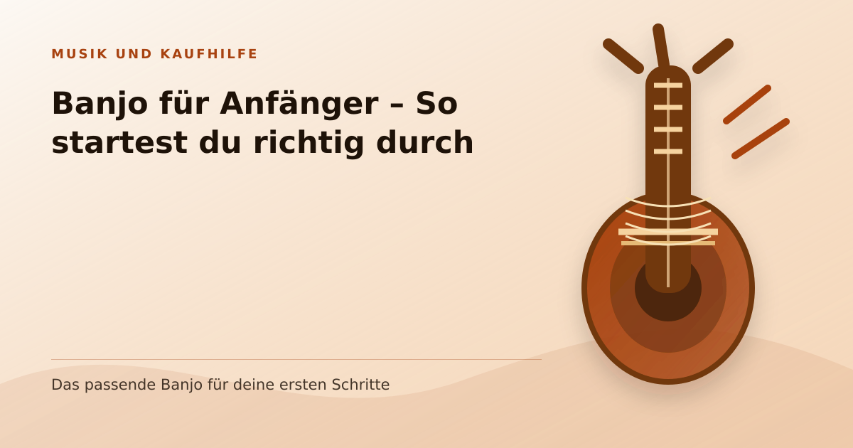 Illustration: Banjo für Anfänger – So startest du richtig durch